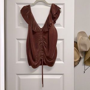 Express Mauve Blouse | Size XL | NWT